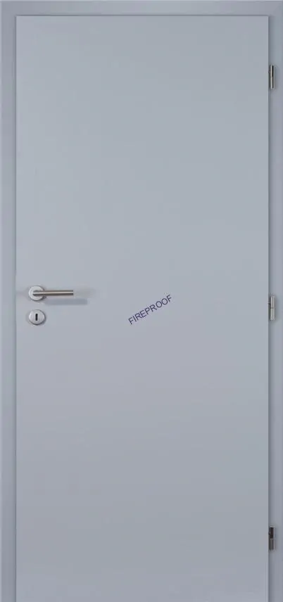 Protipožární dveře EI/EW 30 DP3, rozměr 900 X 1970 mm, barva šedá, levé